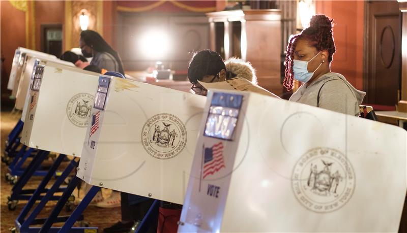 USA NEW YORK EARLY VOTING