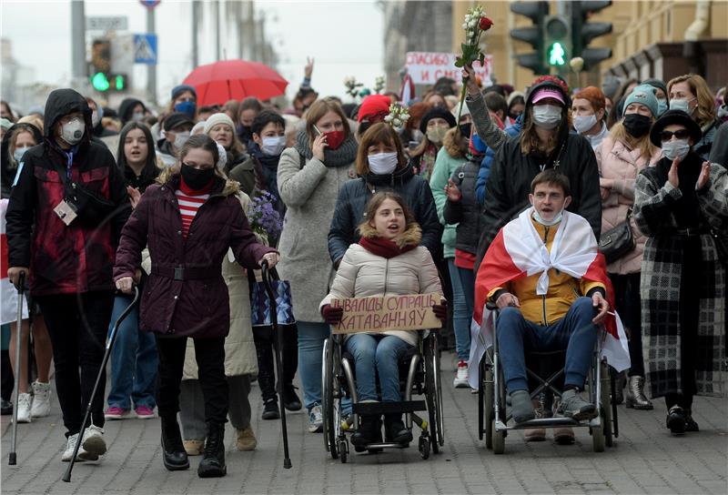 BELARUS OPPOSITION PROTEST