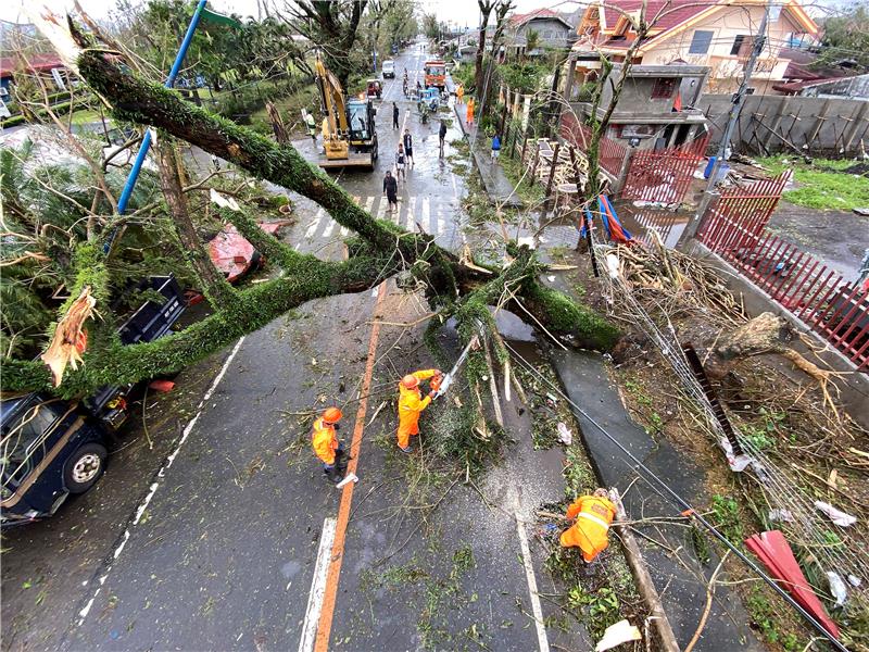 PHILIPPINES WEATHER TYPHOON GONI