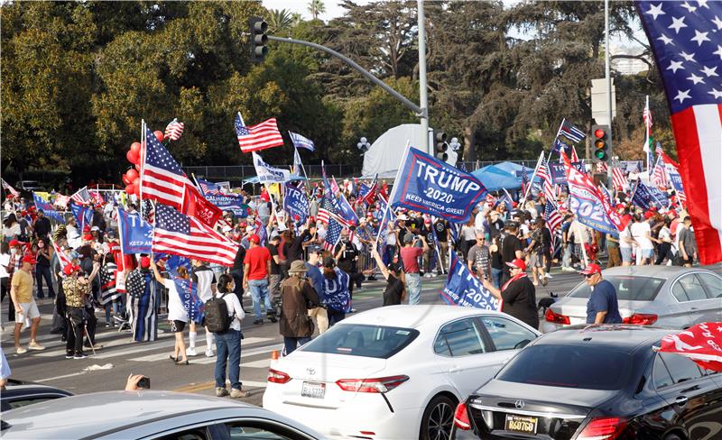 USA ELECTIONS CALIFORNIA TRUMP PROTEST VOTE