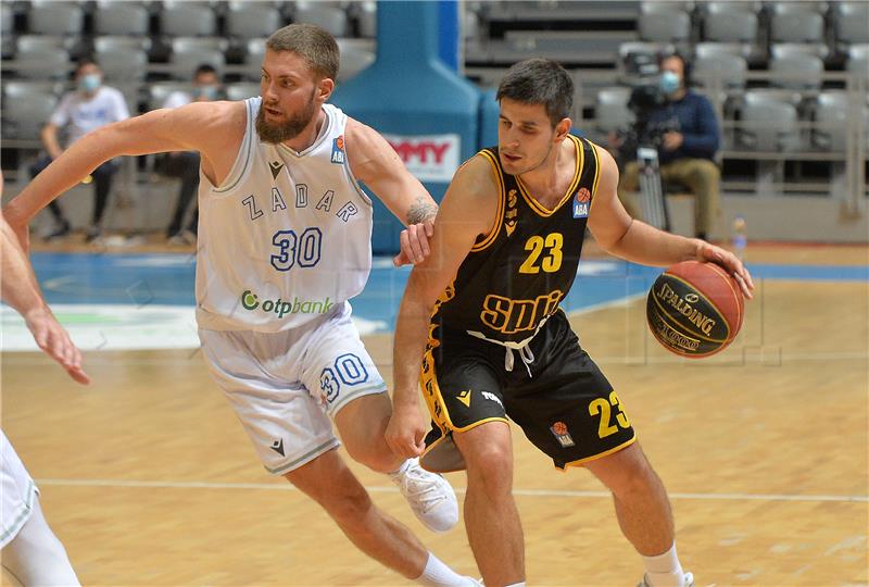 ABA liga: Zadar - Split