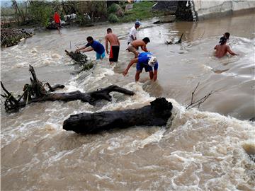 PHILIPPINES WEATHER TYPHOON GONI AFTERMATH