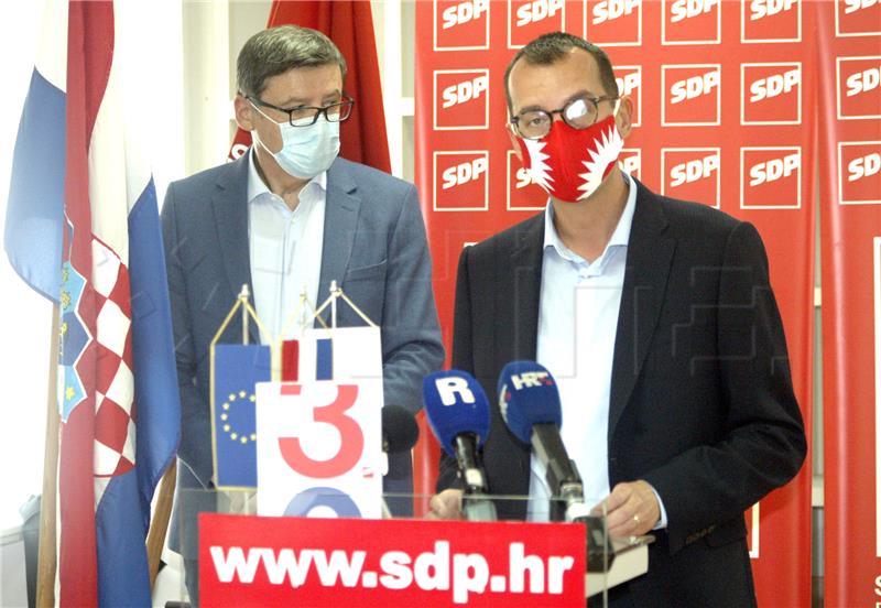 Rijeka: Tiskovna konferencija GO SDP-a Rijeka