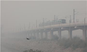 INDIA NEW DELHI POLLUTION