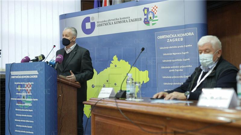 Konferencija za novinare Obrtničke komore Zagreb