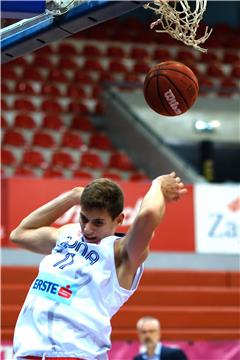 Utakmica 8. kola prvenstva Hrvatske za košarkaše Cibona - Sonik Puntamika