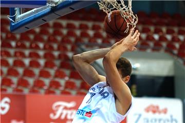 Utakmica 8. kola prvenstva Hrvatske za košarkaše Cibona - Sonik Puntamika