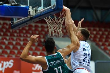 Utakmica 8. kola prvenstva Hrvatske za košarkaše Cibona - Sonik Puntamika