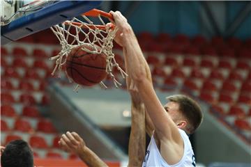 Utakmica 8. kola prvenstva Hrvatske za košarkaše Cibona - Sonik Puntamika