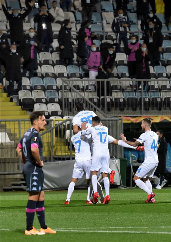 Utakmica 3. kola nogometne Europske lige Rijeka - Napoli