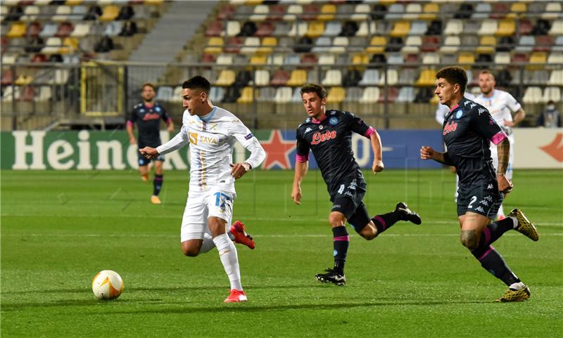 Utakmica 3. kola nogometne Europske lige Rijeka - Napoli