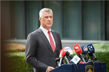 Bivši predsjednik Kosova Thaci u pritvoru u Haagu