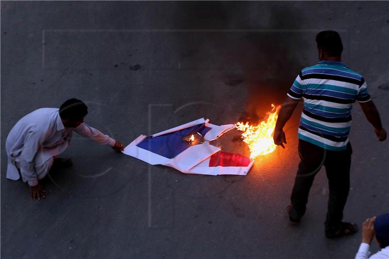 PAKISTAN PROTEST FRANCE