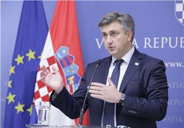 Konferencija za medije Andreja Plenkovića