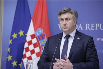 Konferencija za medije Andreja Plenkovića