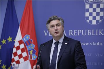 Konferencija za medije Andreja Plenkovića