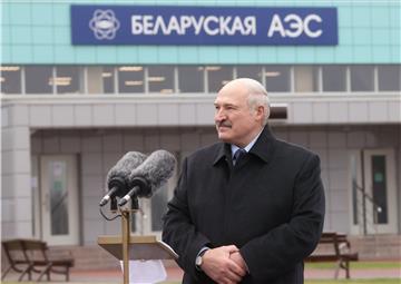 Power launch event at the Belarusian Nuclear Power Plant