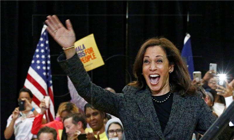 (FILE) USA ELECTIONS HARRIS 2020