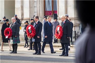 BRITAIN REMEMBRANCE SUNDAY