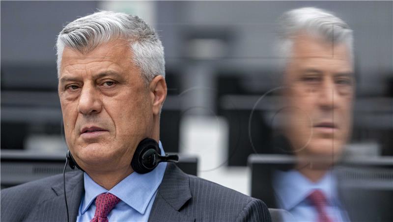 Thaci pleads not guilty to war crimes charges