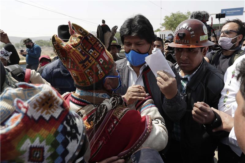 BOLIVIA EVO MORALES RETURN