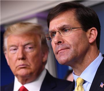 (FILE) USA TRUMP MARK ESPER