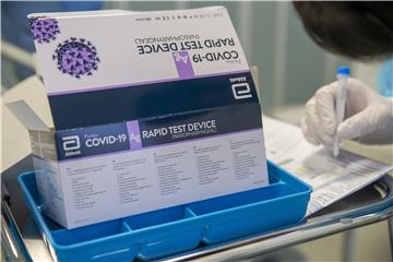 SWITZERLAND CORONAVIRUS COVID-19 PCR TEST