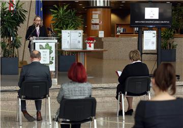 Svečanost dodjele priznanja Knjižnica godine Hrvatskoga knjižničarskog društva