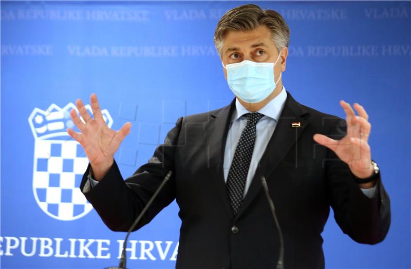 Plenković: Broj novozaraženih stagnira, dobit ćemo cjepivo kad i EU