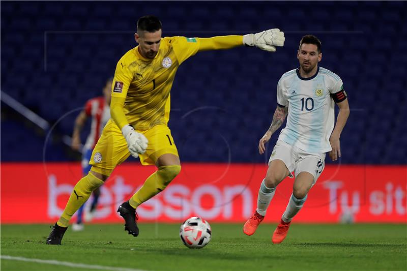 SP, kvalifikacije: Argentina - Paragvaj 1-1, Messiju poništen gol 