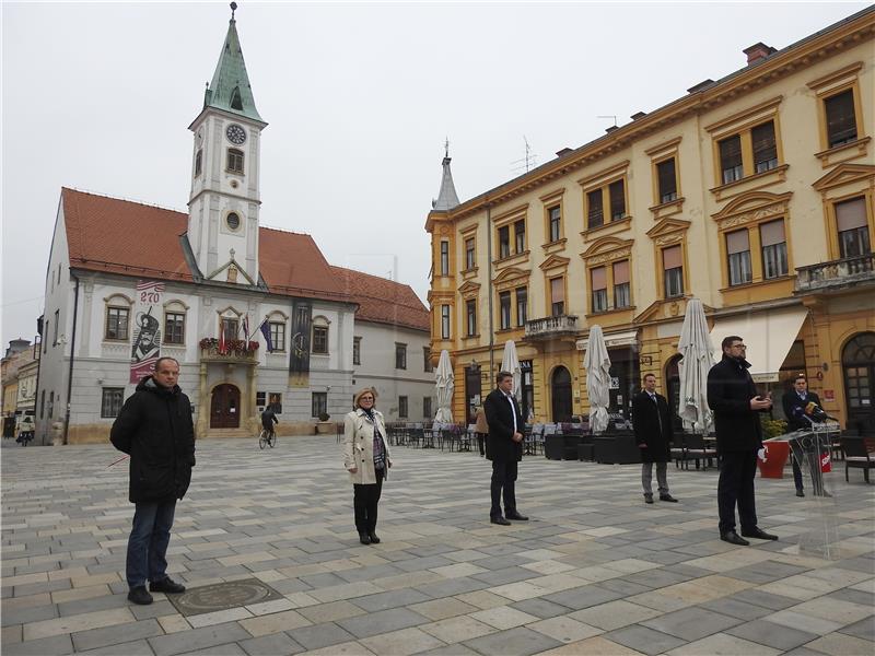 Predstavljanje SDP-ova kandidata za gradonačelnika Varaždina