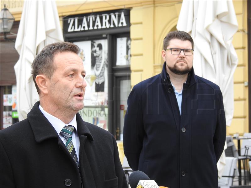 Predstavljanje SDP-ova kandidata za gradonačelnika Varaždina