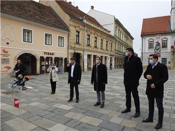 Predstavljanje SDP-ova kandidata za gradonačelnika Varaždina