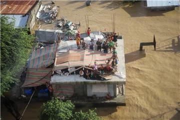 PHILIPPINES WEATHER TYPHOON VAMCO AFTERMATH