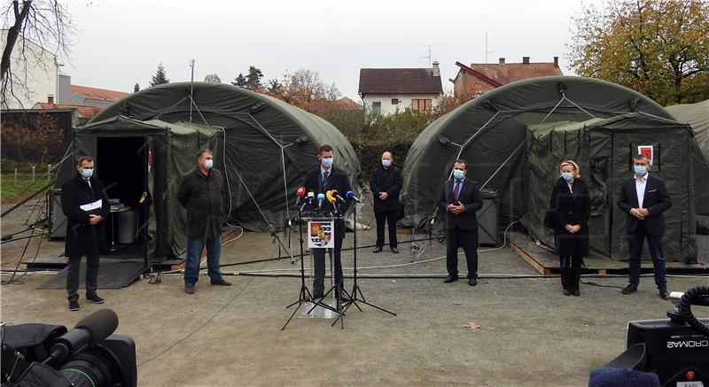 Ministar Beroš u Općoj bolnici Varaždin održao radni sastanak