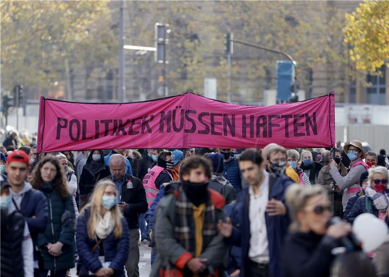 GERMANY PROTEST PANDEMIC CORONAVIRUS COVID19