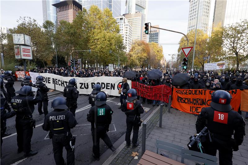 GERMANY PROTEST PANDEMIC CORONAVIRUS COVID19