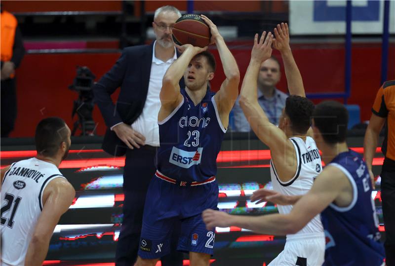 Utakmica 7. kola ABA lige: Cibona - Partizan