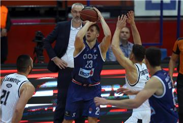 Utakmica 7. kola ABA lige: Cibona - Partizan