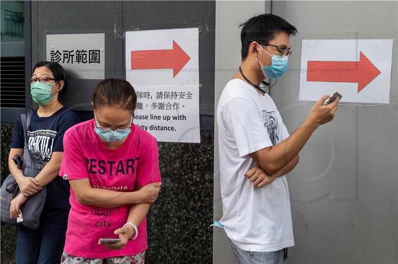 Hong Kong: za izbjegavanje testiranja na Covid-19 u zatvor 