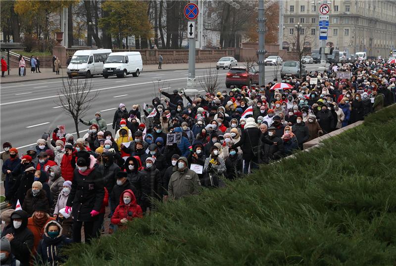 BELARUS PENSIONERS PROTESTS