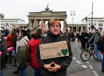 GERMANY PROTEST PANDEMIC CORONAVIRUS COVID19