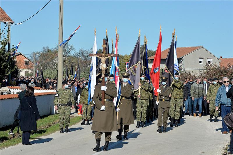 Kolona sjećanja povodom 29. obljetnice Škabrnje