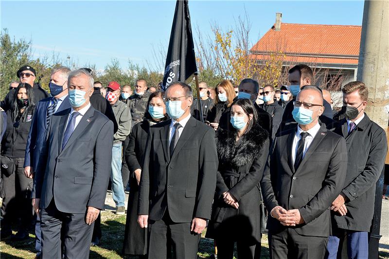 Kolona sjećanja povodom 29. obljetnice Škabrnje