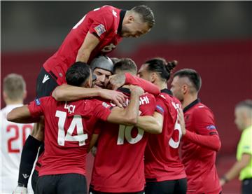 ALBANIA SOCCER UEFA NATIONS LEAGUE