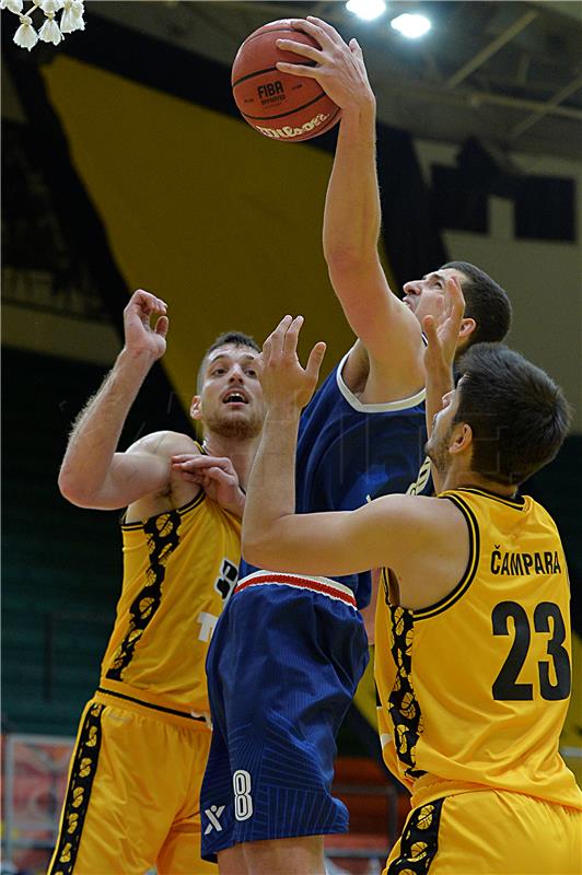 Utakmica 11. kola HT Premijer lige za košarkaše Split - Cibona