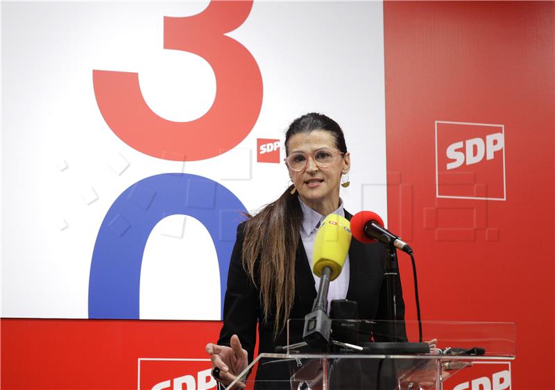 Konferencija za medije SDP-a o Nacionalnoj strategiji za borbu protiv raka