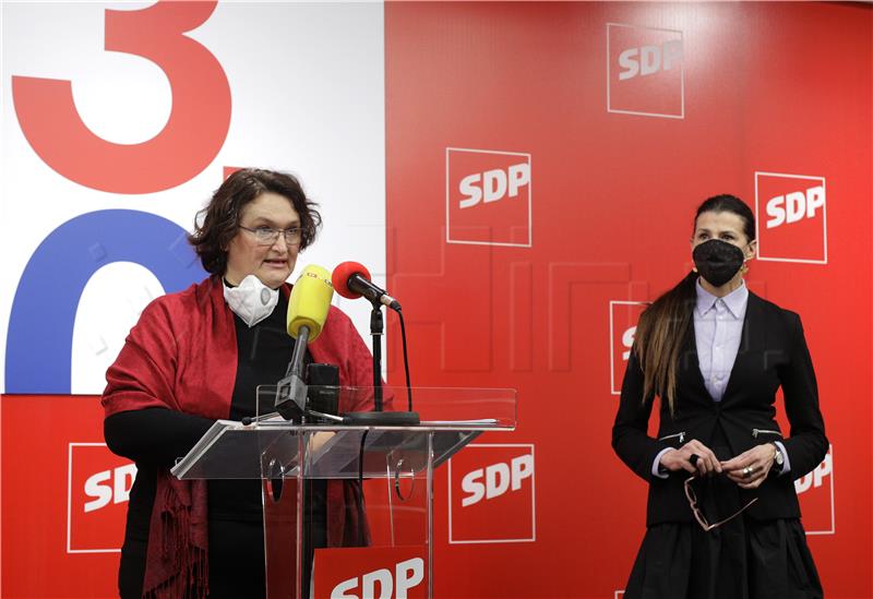 Konferencija za medije SDP-a o Nacionalnoj strategiji za borbu protiv raka