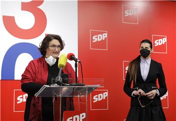 Konferencija za medije SDP-a o Nacionalnoj strategiji za borbu protiv raka