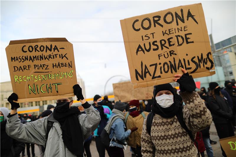 GERMANY CORONAVIRUS COVID-19 PANDEMIC PROTEST